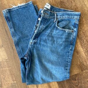 Agolde Riley crop jean